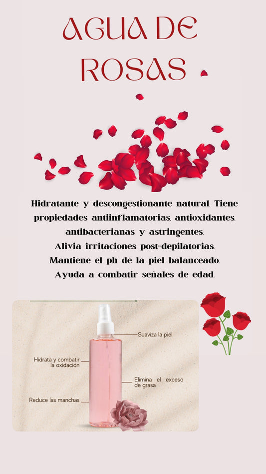 Rose water & vitamin C