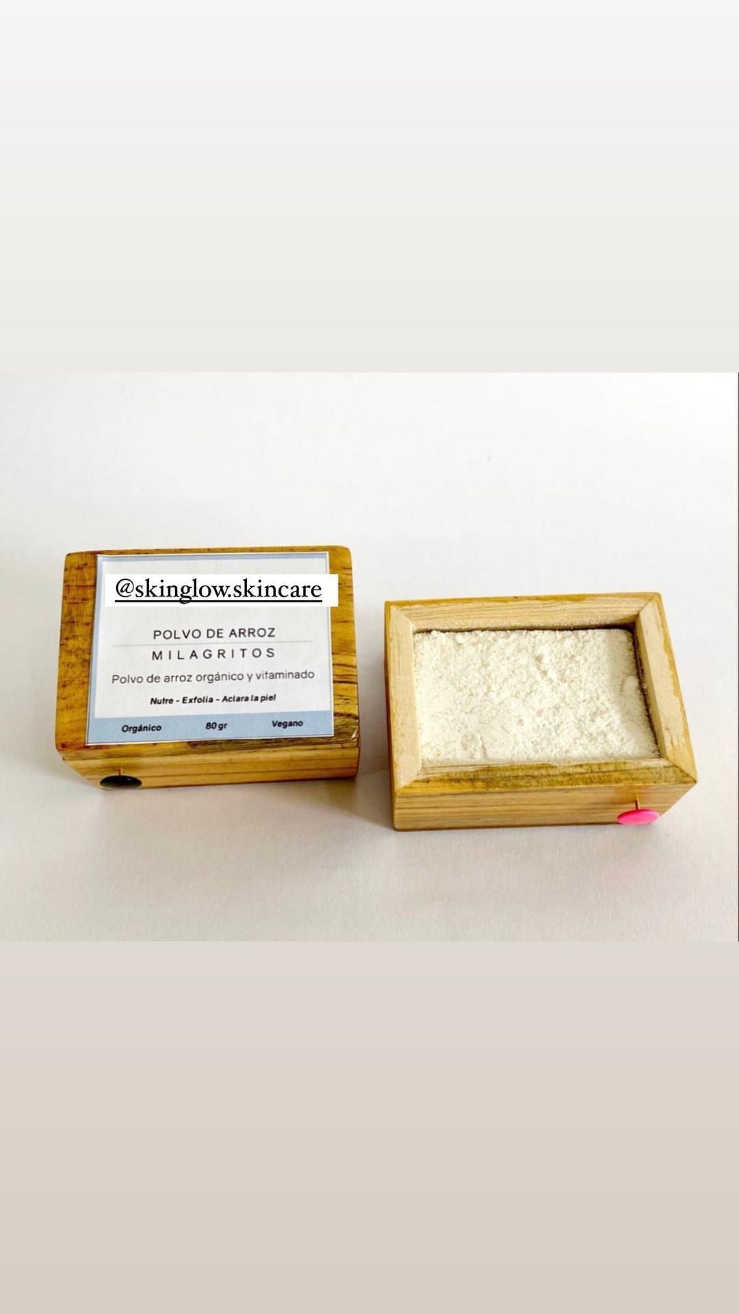 Polvo de arroz MILAGRITOS